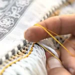 ریشه بافی فرش ماشینی