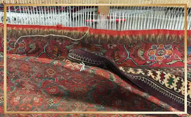 ترمیم فرش دارکشی فرش